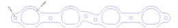 FOG-7110, Flatout Gaskets GPC Header Gaskets 7110 in UAE, Dubai. Condition - new. Price 170 AED. Photo, seller contacts | AUTO.AE