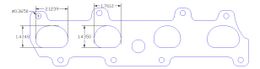 FOG-8193, Flatout Gaskets Intake Gaskets 8193 في الإمارات, دبي. Condition - new. Price 140 AED. Photo, seller contacts | AUTO.AE