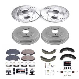 PWR-K15114DK, PowerStop Z23 Evolution Sport Disc and Drum Brake Upgrade Kits for 1997-2001 CR-V - K15114DK في الإمارات, دبي. Condition - new. Price 1,650 AED. Photo, seller contacts | AUTO.AE
