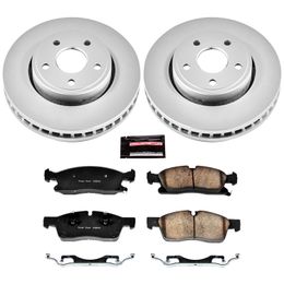PWR-CRK5951, PowerStop Z17 Evolution Plus GEOMET Coated Brake Kits for 2011-2020 DURANGO, 2011-2016 GRAND CHEROKEE - CRK5951 in UAE, Dubai. Condition - new. Price 1,230 AED. Photo, seller contacts | AUTO.AE