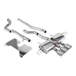 SSXHO277, MILLTEK SSXHO277 Cat-Back Exhaust, 3" (Brushed Titanium GT-115 Trims) for HONDA Civic Type R (FL5) 2022- в ОАЭ, Дубай. Состояние - новое. Цена 13 950 AED. Фото, контакты продавца | AUTO.AE
