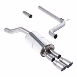 SSXVW735, MILLTEK SSXVW735 Filter-Back Exhaust, 2.76" (Brushed Titanium GT-90 Trims) for VW Polo 1.5 TSI (AW) GPF/OPF 2019- в ОАЭ, Дубай. Состояние - новое. Цена 6 450 AED. Фото, контакты продавца | AUTO.AE