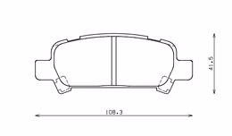 EP355SSY, ENDLESS EP355SSY Rear brake pads SUBARU FORESTER/IMPREZA RS/WRX/LEGACY GT/L/TURBO/OUTBACK في الإمارات, دبي. Condition - new. Price 720 AED. Photo, seller contacts | AUTO.AE