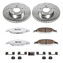 PWR-K1301-26, PowerStop Z26 Street Warrior Brake Upgrade Kits for 1999-2004 MUSTANG - K1301-26 في الإمارات, دبي. Condition - new. Price 1,140 AED. Photo, seller contacts | AUTO.AE