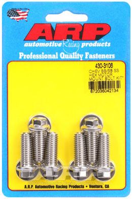 430-3106, ARP 430-3106 Motor Mount Bolt Kit for Chevrolet V6 & V8 mount to block w/ energy suspension mounts. hex في الإمارات, دبي. Condition - new. Price 210 AED. Photo, seller contacts | AUTO.AE