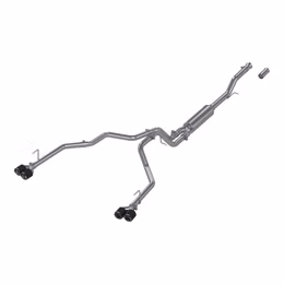 S50593CF, MBRP S50593CF Cat-Back 3" Armor Pro (T304 Stainless Steel / Dual with Carbon End Tips) for CHEVROLET Suburban / GMC Yukon XL 5.3L / 6.2L 2021- in UAE, Dubai. Condition - new. Price 7,490 AED. Photo, seller contacts | AUTO.AE
