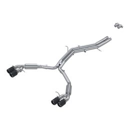 S46073CF, MBRP S46073CF Resonator Bypass 2.5" Armor Pro (T304 Stainless Steel with Carbon Tips) for AUDI S4 / S5 (B9) 2018- in UAE, Dubai. Condition - new. Price 8,110 AED. Photo, seller contacts | AUTO.AE