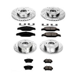 PWR-K1302, PowerStop Z23 Evolution Sport Brake Upgrade Kits for 1999-2004 MUSTANG - K1302 في الإمارات, دبي. Condition - new. Price 1,530 AED. Photo, seller contacts | AUTO.AE