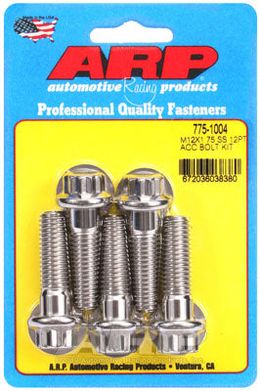 775-1004, ARP 775-1004 Metric Thread Bolt Kit M12 X 1.75 X 40 12pt SS bolts in UAE, Dubai. Condition - new. Price 280 AED. Photo, seller contacts | AUTO.AE