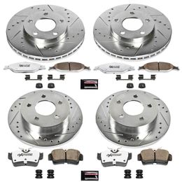 PWR-K1302-26, PowerStop Z26 Street Warrior Brake Upgrade Kits for 1999-2004 MUSTANG - K1302-26 في الإمارات, دبي. Condition - new. Price 1,960 AED. Photo, seller contacts | AUTO.AE