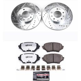 PWR-K4659-26, PowerStop Z26 Street Warrior Brake Upgrade Kits for 2006-2015 MX-5 MIATA - K4659-26 in UAE, Dubai. Condition - new. Price 1,060 AED. Photo, seller contacts | AUTO.AE