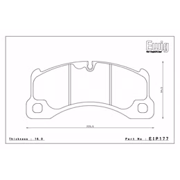EIP177ME20, ENDLESS EIP177ME20 Brake pads PORSCHE CAYENNE 958 في الإمارات, دبي. Condition - new. Price 1,930 AED. Photo, seller contacts | AUTO.AE