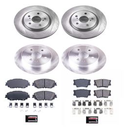 PWR-KOE7931, PowerStop Z17 Evolution Plus Stock Replacement Brake Kits for 2018-2024 CAMRY - KOE7931 في الإمارات, دبي. Condition - new. Price 1,080 AED. Photo, seller contacts | AUTO.AE