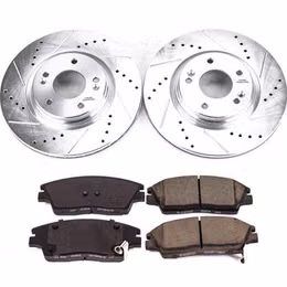 PWR-K7355, PowerStop Z23 Evolution Sport Brake Upgrade Kits for 2017-2020 ELANTRA, 2017-2022 SPORTAGE, 2016-2021 TUCSON - K7355 in UAE, Dubai. Condition - new. Price 1,040 AED. Photo, seller contacts | AUTO.AE