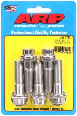 755-1750, ARP 755-1750 SAE Bolt Kit 1/2-20 x 1.750 12pt SS bolts in UAE, Dubai. Condition - new. Price 280 AED. Photo, seller contacts | AUTO.AE