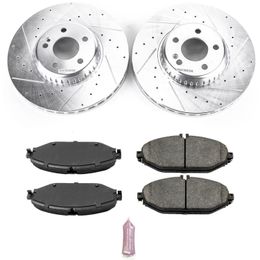PWR-K7963, PowerStop Z23 Evolution Sport Brake Upgrade Kits for 2015-2021 C300, 2018-2019 E300 - K7963 in UAE, Dubai. Condition - new. Price 1,600 AED. Photo, seller contacts | AUTO.AE