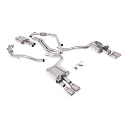 SSXAU1125, MILLTEK SSXAU1125 Cat-Back Exhaust, 2.5" (Polished Trims) for AUDI S5 (B9) 2017- في الإمارات, دبي. Condition - new. Price 18,460 AED. Photo, seller contacts | AUTO.AE