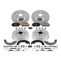 PWR-K15220DK, PowerStop Z23 Evolution Sport Disc and Drum Brake Upgrade Kits for 2003-2008 MATRIX, VIBE - K15220DK in UAE, Dubai. Condition - new. Price 1,580 AED. Photo, seller contacts | AUTO.AE