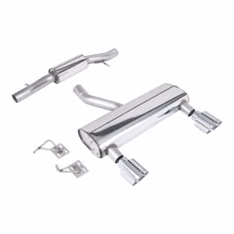 SSXAU1036, MILLTEK SSXAU1036 Cat-Back Exhaust, 2.76" (Polished GT-115 Tips) for AUDI TT 3.2L (8N) 2003-2006 in UAE, Dubai. Condition - new. Price 6,770 AED. Photo, seller contacts | AUTO.AE