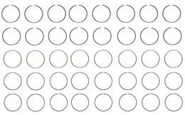 EGN-R42558STD, Enginetech Piston Ring Sets R42558-STD in UAE, Dubai. Condition - new. Price 230 AED. Photo, seller contacts | AUTO.AE