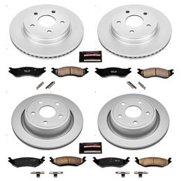 PWR-CRK2166, PowerStop Z17 Evolution Plus GEOMET Coated Brake Kits for 2004-2006 DURANGO, 2002 RAM 1500 - CRK2166 في الإمارات, دبي. Condition - new. Price 1,950 AED. Photo, seller contacts | AUTO.AE