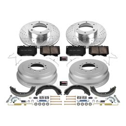 PWR-K15099DK, PowerStop Z23 Evolution Sport Disc and Drum Brake Upgrade Kits for 2000-2002 TUNDRA - K15099DK في الإمارات, دبي. Condition - new. Price 2,260 AED. Photo, seller contacts | AUTO.AE