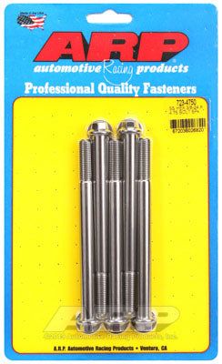 723-4750, ARP 723-4750 SAE Bolt Kit 3/8-24 x 4.750 hex SS bolts в ОАЭ, Дубай. Состояние - новое. Цена 270 AED. Фото, контакты продавца | AUTO.AE