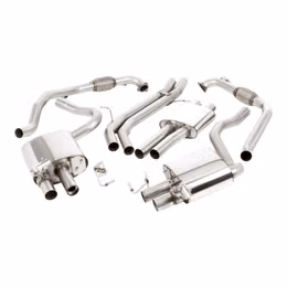 SSXAU1173, MILLTEK SSXAU1173 Cat-Back Exhaust, 2.5'' (Quad GT-100 Blue Titanium Trims) for AUDI S5 Sportback RHD (B9) 2017- في الإمارات, دبي. Condition - new. Price 21,680 AED. Photo, seller contacts | AUTO.AE