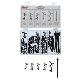 SUM-RP10078, Summit Racing™ 50-Piece Plastic Wire Harness Retention Clip Assortment Kit – 5 Sizes SUM-RP10078 في الإمارات, دبي. Condition - new. Price ⁦170 AED⁩. Photo, seller contacts | AUTO.AE