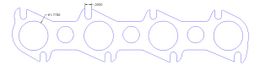 FOG-7245C, Flatout Gaskets Amored RCC Header Gaskets 7245C في الإمارات, دبي. Condition - new. Price 170 AED. Photo, seller contacts | AUTO.AE