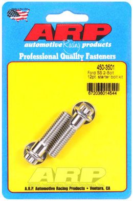 450-3501, ARP 450-3501 Starter Bolt Kit for Ford 2-bolt. SS. 12pt в ОАЭ, Дубай. Состояние - новое. Цена 190 AED. Фото, контакты продавца | AUTO.AE
