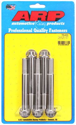755-4000, ARP 755-4000 SAE Bolt Kit 1/2-20 x 4.000 12pt SS bolts в ОАЭ, Дубай. Состояние - новое. Цена 340 AED. Фото, контакты продавца | AUTO.AE