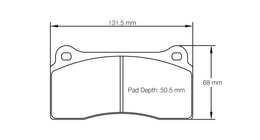 1287-RS42, PAGID 1287-RS42 Rear brake pads RS42 NISSAN GT-R R35/AUDI R8/LAMBORGHINI GALLARDO в ОАЭ, Дубай. Состояние - новое. Цена 1 780 AED. Фото, контакты продавца | AUTO.AE