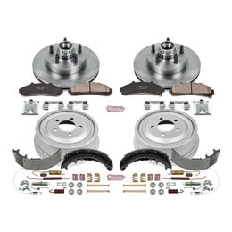 PWR-KOE15007DK, PowerStop Autospecialty Stock Replacement Disc and Drum Brake Kits KOE15007DK в ОАЭ, Дубай. Состояние - новое. Цена 1 680 AED. Фото, контакты продавца | AUTO.AE