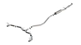 140966, BORLA 140966 Exhaust system Cat-Back 2.5" S-TYPE, Reuse O.E. Tips / Valance for HONDA Civic Sport Touring 1.5L 4 Cyl Turbo AT/MT FWD 4 DR Hatchback 2022-2024 in UAE, Dubai. Condition - new. Price 6,660 AED. Photo, seller contacts | AUTO.AE