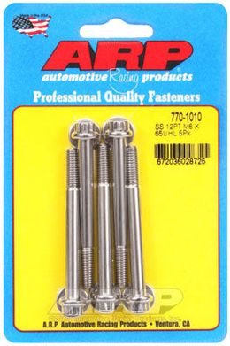 770-1010, ARP 770-1010 Metric Thread Bolt Kit M6 x 1.00 x 65 12pt SS bolts в ОАЭ, Дубай. Состояние - новое. Цена 250 AED. Фото, контакты продавца | AUTO.AE