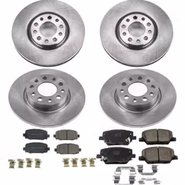 PWR-KOE7598, PowerStop Z17 Evolution Plus Stock Replacement Brake Kits for 2017-2022 COMPASS - KOE7598 في الإمارات, دبي. Condition - new. Price 1,290 AED. Photo, seller contacts | AUTO.AE