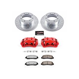 PWR-KC1781A-36, PowerStop Z36 Truck and Tow Brake Upgrade Kits with Calipers for 2005-2011 F-350 SUPER DUTY, 2010-2012 F-450 SUPER DUTY - KC1781A-36 in UAE, Dubai. Condition - new. Price 3,940 AED. Photo, seller contacts | AUTO.AE