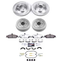 PWR-K15505DK-26, PowerStop Z26 Street Warrior Disc and Drum Brake Upgrade Kits for 2003-2004 ALERO, 2000-2005 GRAND AM - K15505DK-26 в ОАЭ, Дубай. Состояние - новое. Цена 1 930 AED. Фото, контакты продавца | AUTO.AE