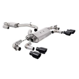 SSXVW652, MILLTEK SSXVW652 Cat-Back Exhaust, 3.15" (Cerakote Black GT-100 Tips) for VW Golf R (MK7.5) в ОАЭ, Дубай. Состояние - новое. Цена 12 350 AED. Фото, контакты продавца | AUTO.AE