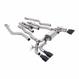 SSXBM1228, MILLTEK SSXBM1228 Cat-Back Exhaust, 3.15" (Cerakote Black GT-100 Trims) for BMW M5 / M5 Competition LCI (F90) OPF/GPF в ОАЭ, Дубай. Состояние - новое. Цена 27 690 AED. Фото, контакты продавца | AUTO.AE