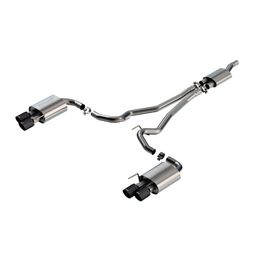 140981CFBA, BORLA 140981CFBA Cat-Back Exhaust System 2.50" S-Type (4" Carbon Fiber Tips) for FORD Mustang 2.3L EcoBoost 2024 in UAE, Dubai. Condition - new. Price 11,460 AED. Photo, seller contacts | AUTO.AE