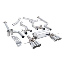 SSXBM1306, MILLTEK SSXBM1306 Cat-Back Exhaust, 3" (Polished GT-115 Trims) for BMW M2 (G87) Non-OPF/GPF في الإمارات, دبي. Condition - new. Price 21,300 AED. Photo, seller contacts | AUTO.AE