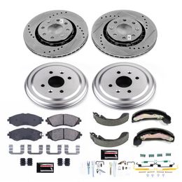 PWR-K15234DK, PowerStop Z23 Evolution Sport Disc and Drum Brake Upgrade Kits for 2004-2011 AVEO, 2007-2011 AVEO5, 2009-2010 G3 - K15234DK في الإمارات, دبي. Condition - new. Price 1,520 AED. Photo, seller contacts | AUTO.AE