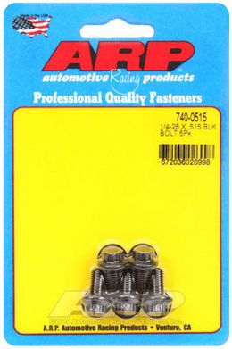 740-0515, ARP 740-0515 SAE Bolt Kit 1/4-28 x .515 12pt black oxide bolts в ОАЭ, Дубай. Состояние - новое. Цена 170 AED. Фото, контакты продавца | AUTO.AE