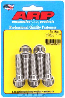 ARP-714-1500, ARP Stainless Steel Bolts 714-1500 в ОАЭ, Дубай. Состояние - новое. Цена ⁦130 AED⁩. Фото, контакты продавца | AUTO.AE