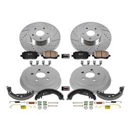 PWR-K15200DK, PowerStop Z23 Evolution Sport Disc and Drum Brake Upgrade Kits for 2003-2008 COROLLA - K15200DK in UAE, Dubai. Condition - new. Price 1,470 AED. Photo, seller contacts | AUTO.AE