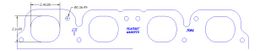 FOG-7064S, Flatout Gaskets Header Gaskets 7064S في الإمارات, دبي. Condition - new. Price 240 AED. Photo, seller contacts | AUTO.AE