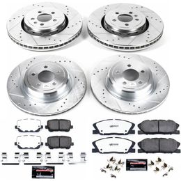 PWR-K7051-26, PowerStop Z26 Street Warrior Brake Upgrade Kits for 2014-2023 CHARGER - K7051-26 في الإمارات, دبي. Condition - new. Price 3,500 AED. Photo, seller contacts | AUTO.AE