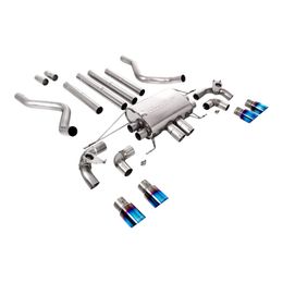 SSXLR186, MILLTEK SSXLR186 Cat-Back Exhaust, 2.76" (Burnt Titanium GT-90 Trims) for LAND ROVER Defender 110 P525 Non-OPF/GPF 2021- في الإمارات, دبي. Condition - new. Price 21,830 AED. Photo, seller contacts | AUTO.AE